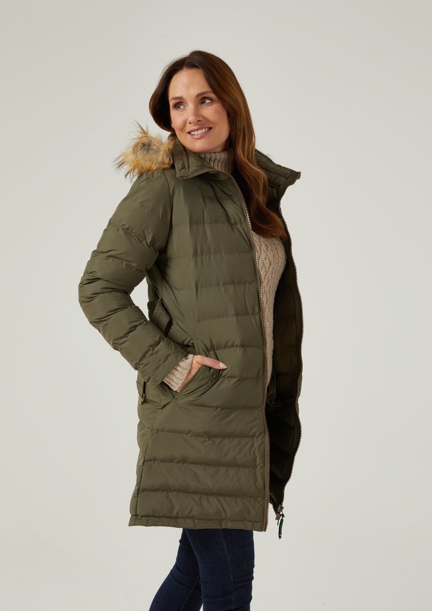 Calsall Ladies Olive Jacket