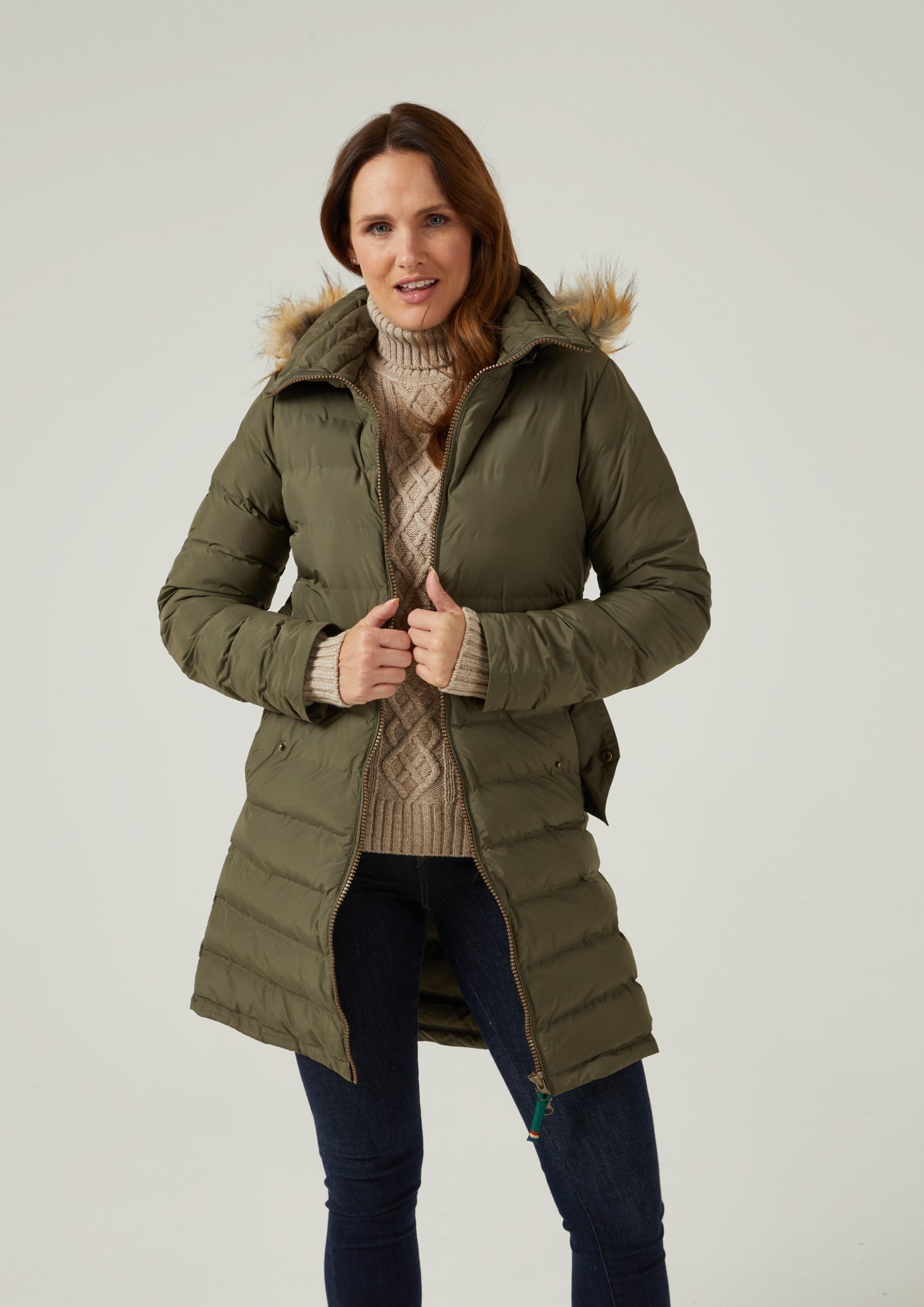 Calsall Ladies Olive Jacket