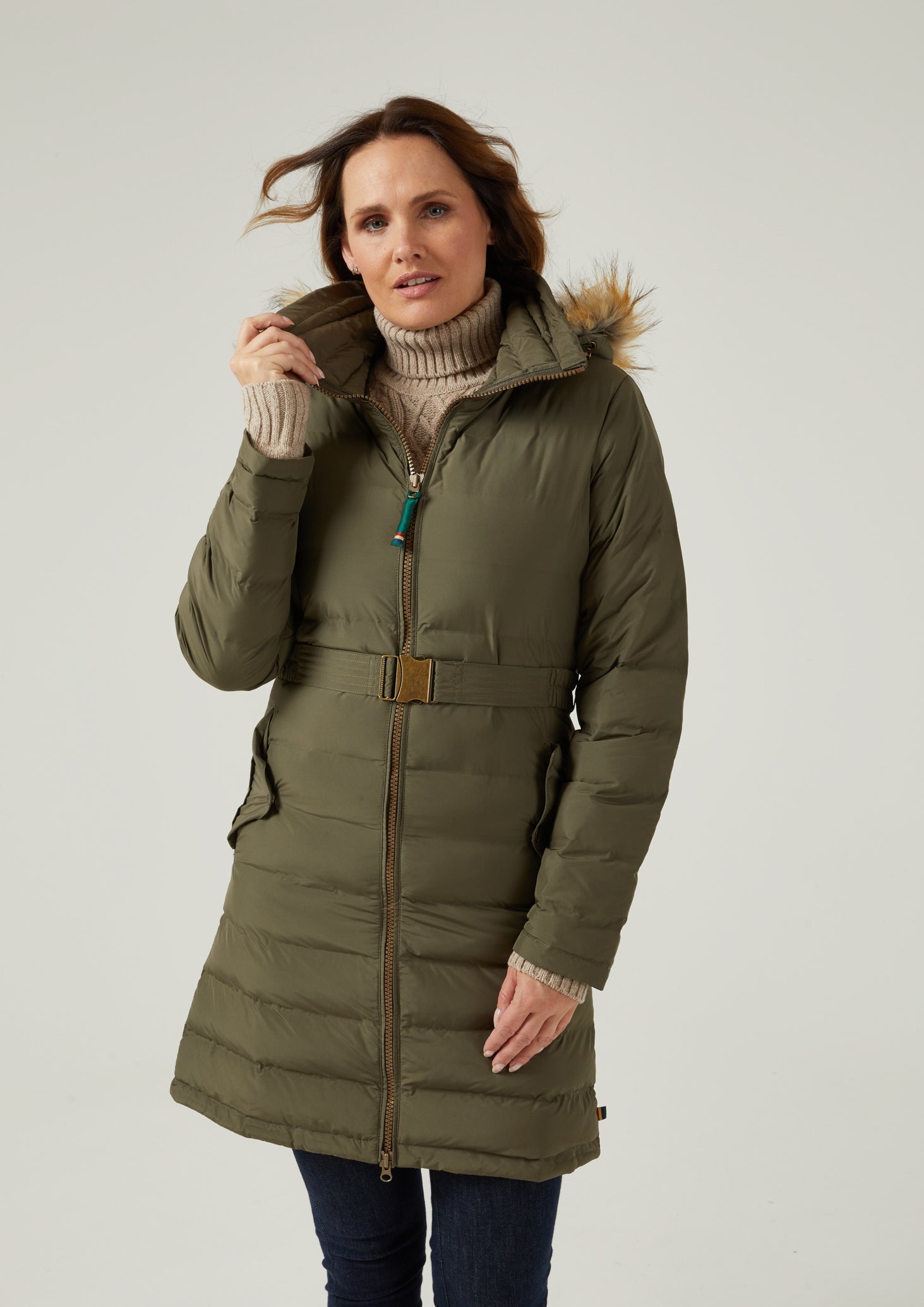 Calsall Ladies Olive Jacket